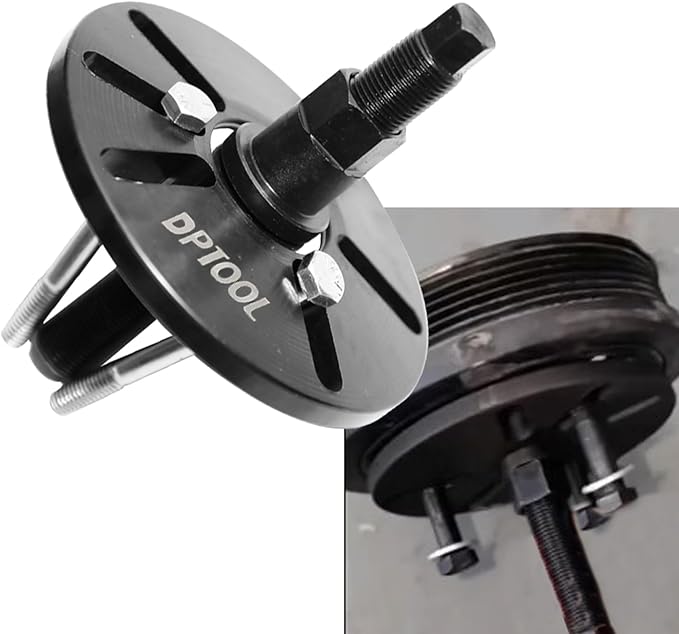 Harmonic Balancer Puller Removal & Install Tool Kit Flywheel Remover Crankshaft Pulley Removal Steering Wheel Pulling Set