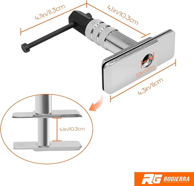 Heavy Duty Motorcycle Brake Caliper Spreader Tool – Piston Compression Tool for Most Motorcycle & Vehicle Brake Discs – Compatible with Hydraulic Disc Brake Systems