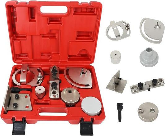 MRCARTOOL 8 PC Engine Timing Belt Tools, Engine Camshaft Alignment Timing Belt Tools Compatible with 3.0 3.2 T6 S80 XC90 XC60 XC70 for Landrover 3.2 i6 SK1128