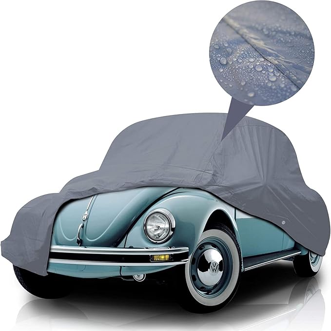 Supreme Full Car Cover – Semi Custom Fit for Full-Size Cars | Dustproof, Windproof, UV Protection, Breathable & Durable All-Weather Protection