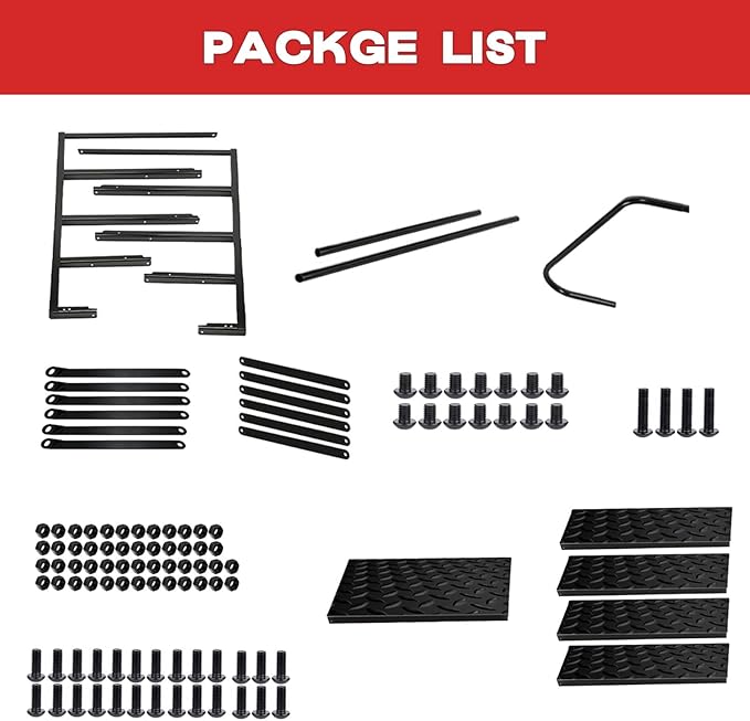 5 Step Stool Ladder, Hot Tub Steps with Anti-Slip Pedals and 2 Handrails, RV Stairs Outdoor, Heavy Duty Ladder for Travel Trailers Camper 5th Wheel RV Mobile Home Porch