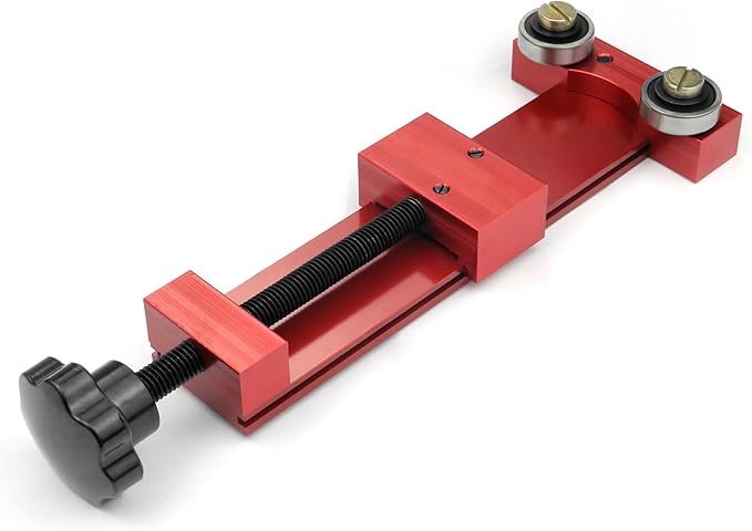 66490 Oil Filter Cutter, Adjustable Cut Range 1-3/4'' to 5-3/4'' Oil Filter Cutting Tool Aluminum, Red