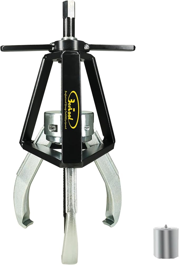 BESTOOL 3 Jaw Gear Puller, 2 Ton Pulley Puller Tool, Removal Tool for Gears, Pulley, Flywheel