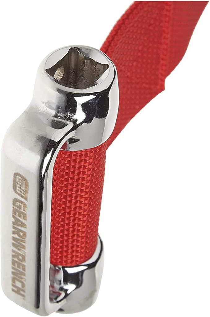 GEARWRENCH Heavy-Duty Oil Filter Strap Wrench | 3/8" & 1/2" Drive | 3529D