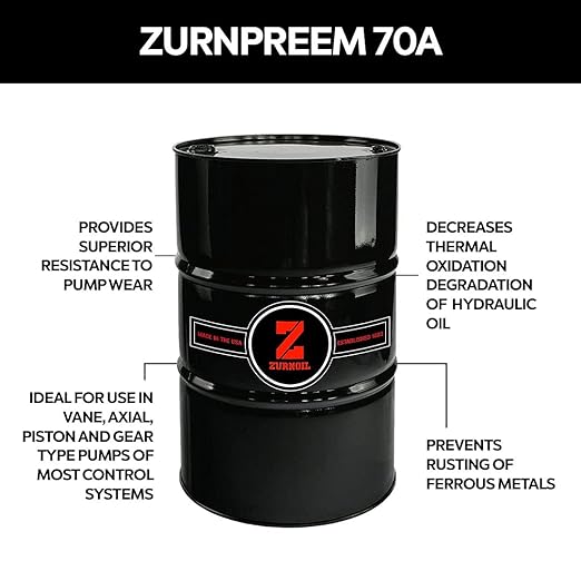 Zurnpreem 70A Premium AW 150 Hydraulic Fluid, 55 Gallons
