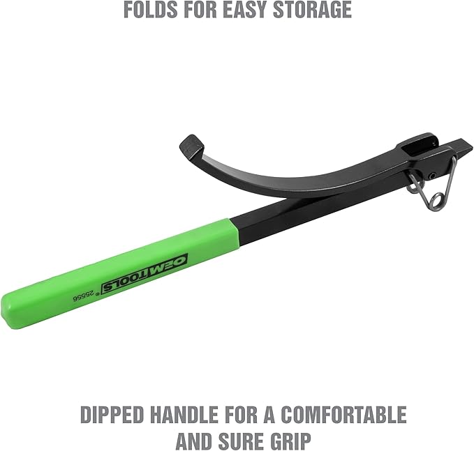 OEMTOOLS 25556 Flywheel Turner, Flexplate Tool, Flywheel Wrench, Sure Grip Flywheel Turning Tool, Flywheels Specialty Tools, Engine Rotating Tool