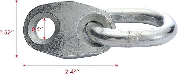 7100 Engine Lift Bracket 5500 lb Capacity Engine Lifting Brackets for Using with Engine Hoist Leveler and Lifting Sling Rigging Engine Stand (Pack 2)