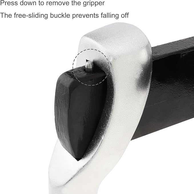 ChgImposs 6" 2 Jaw 3 Jaw Gear Puller, Adjustable Bearing Puller, Reversible Removal Tool for Internal External Pulling, Puller Tool for Removal of Pulleys Flywheels Bearings Gears