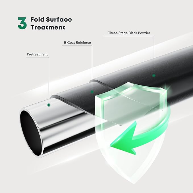 YHTAUTO 3.5" Bull Bar Push Bar with Skid Plate Light Mount Fit Ford Models, Bronco 2021 2022 2023 2024 2025, Alloy Steel Brush Guard for Truck Front Bumper Off Road Accessories