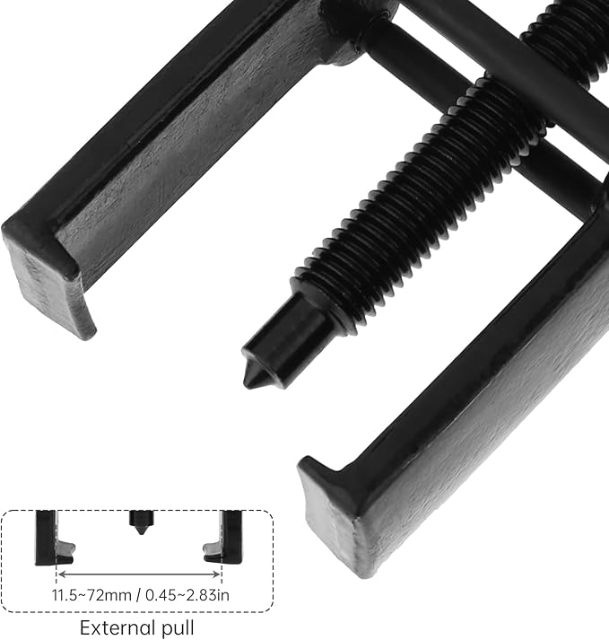 ChgImposs Two Claw Separate Lifting Device Pull Bearing Puller for Bearing Maintenance/Auto Car Repair, Strengthen Bearing Auto Mechanic Bearing Puller Tool (6 Inch)