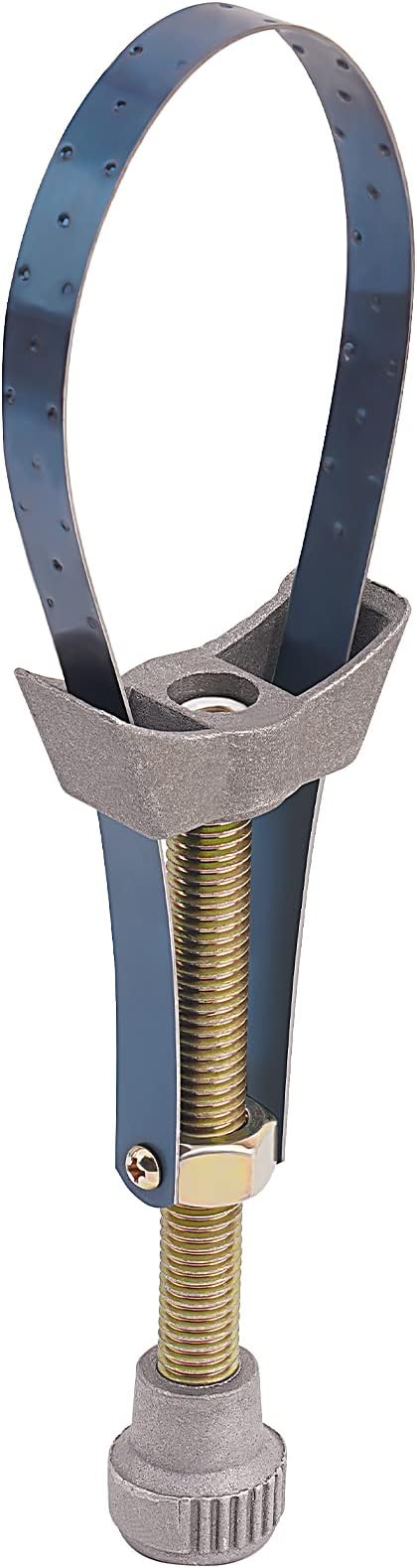 AHL Car Auto Oil Filter Removal Tool Strap Wrench 60mm To 120mm Diameter Adjustable Compatible with Car, Truck, Honda Yamaha Suzuki