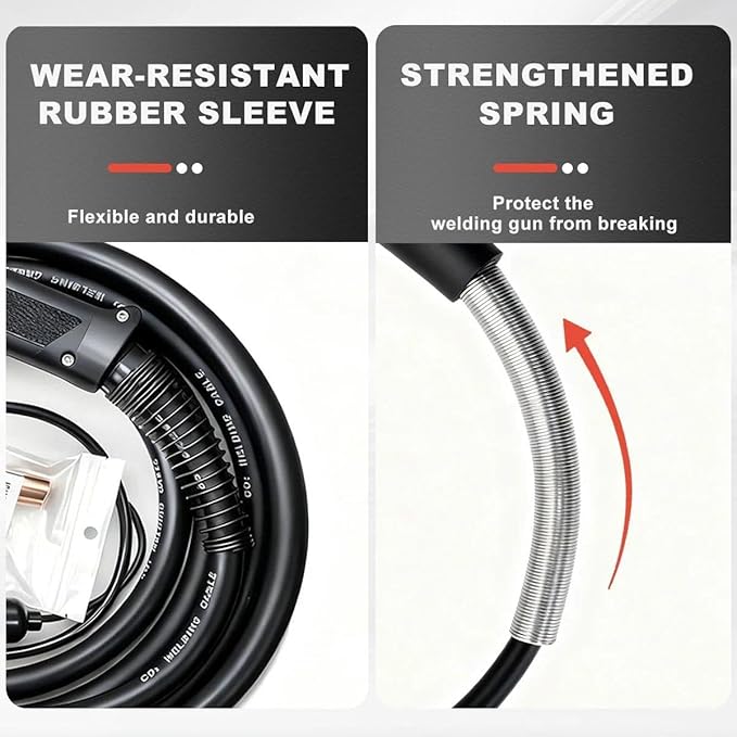 15ft Heavy-duty Mig Welding Gun 250A Replace for Lincoln LN-7 LN-8 LN-9 LN-25 LN-25PRO LF-72, LF-74 LN415 LN742 SYNERGIC 7 Power 25M Wire Feeder & SP150 SP200 SP-150 SP-200 Mig Welder