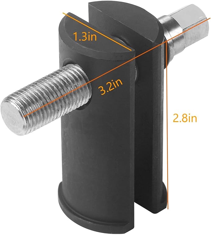 Neck Bearing Race Puller, Universal Heavy Duty High Strength Steering Neck Bearing Race Remover for 1‑1/8in to 2‑5/8in ID Races