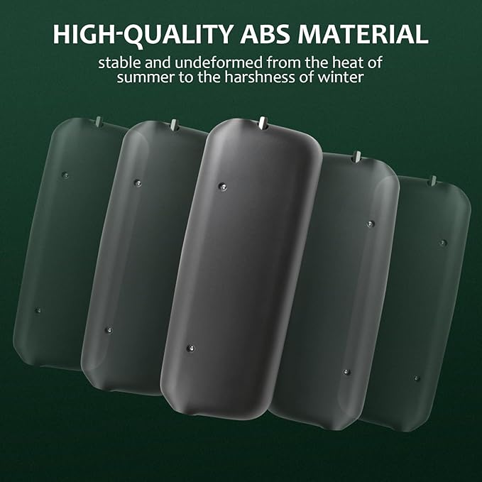 SCITOO Truck Hood Mirror Tow Mirror Grey Door Mounted Mirror fit for 2005-2017 For Freightliner Century Columbia with PC LH Tuck Car Mirror Power Heated