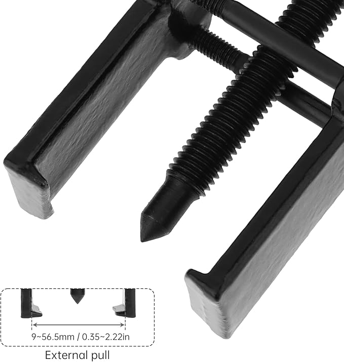 ChgImposs Two Claw Separate Lifting Device Pull Bearing Puller for Bearing Maintenance/Auto Car Repair, Strengthen Bearing Auto Mechanic Bearing Puller Tool (4 inch)