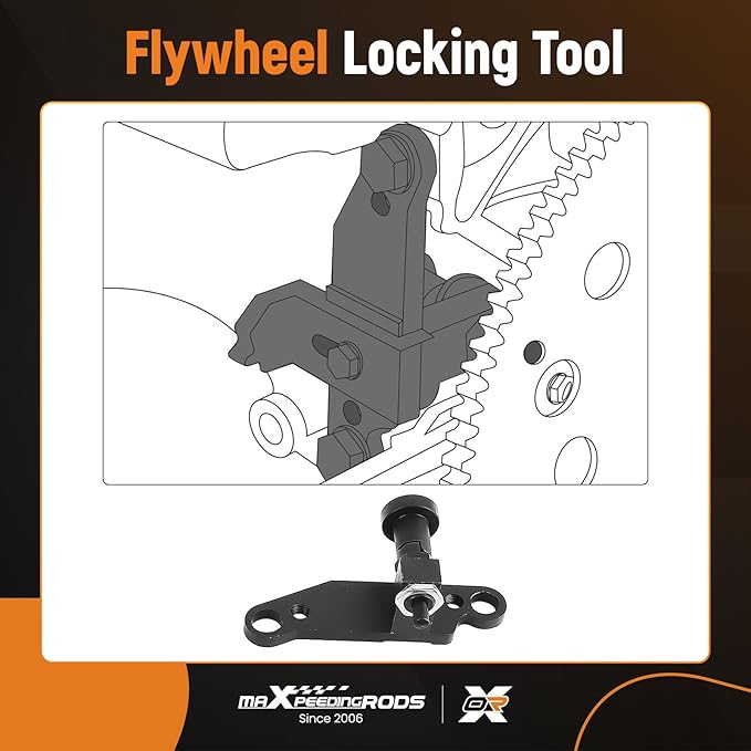 maXpeedingrods Engine Camshaft Timing Tool Kit for Chevy Silverado/Sierra 2.7L L3B 2019, Silverado 2.0LT RPO LSY, for Cadillac XT4 2.0LT LSY 2019+, Buick Angkewei 2.0 LSY, EN-52461 EN-52476 EN-52462