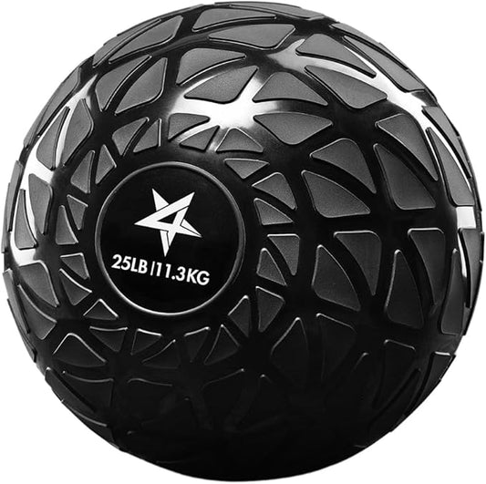 Yes4All Slam Balls, 10-40lb Weighted Ball Weight, Durable PVC Sand Filled Workout Dynamic Slam Ball for Core Strengthen