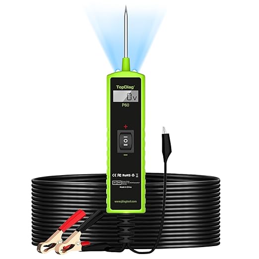 12 Volt Test Light Automotive, Power Circuit Probe Kit, 6V - 24V Car Fuse Tester, Voltage Tester 0.3v-70v, AC DC Outlet Tester, Automotive Short Circuit Finder, P60