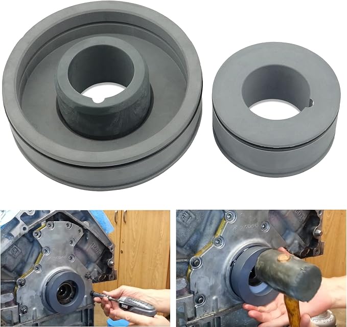 LS Timing & Rear Main Cover Alignment Tools & Seal Installer Fit For GM Gen III & IV Engines 4.8L 5.3L 6.0L 6.2L LS1 LS2 LS3 LS6 LS7 LS9 LQ4 LQ9