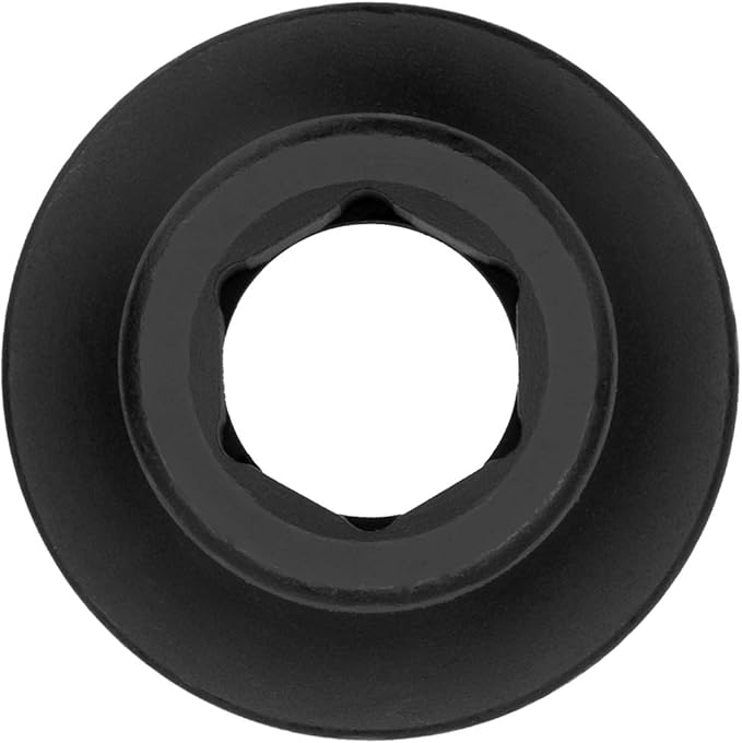 Jetech 3/4 Inch Drive 17mm Standard Impact Socket, Made with Chrome Molybdenum Alloy Steel, Heat Treated, 6-Point Design, Metric