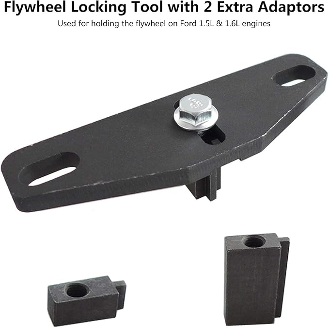 Flywheel Locking Tool Fit for Ford Escape Fiesta Fusion Transit Connect 1.5L & 1.6L Engines, 303-393, 21-168
