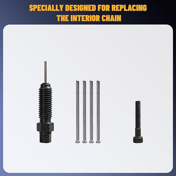 Engine Timing Chain Removal Installer Tool Kit Compatible with Mercedes Benz M271 M272 M273 M274 M276, Camshaft Riveting Tool