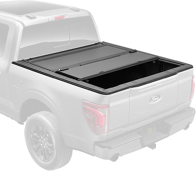 RealTruck BAK BAKFlip MX4 Hard Folding Truck Bed Tonneau Cover | 448331 | Fits 2017-2026 Ford F-250/350 Super Duty 8' 2" Bed (98.1")