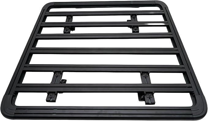 Roof Rack Cargo Basket for Toyota Sequoia 2023 2024 2025 2026 Roof Basket Aluminum Black