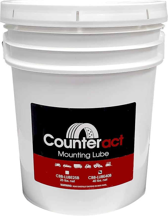 Counteract Premium Tire Mounting Lube for All Tire/Wheel Applications (40lb) CBB-LUBE40B