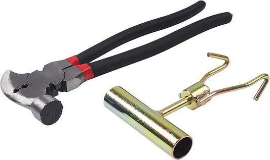 KING 10.5" Fencing Pliers & Barbed Wire Carrier Set (2-PC Set)