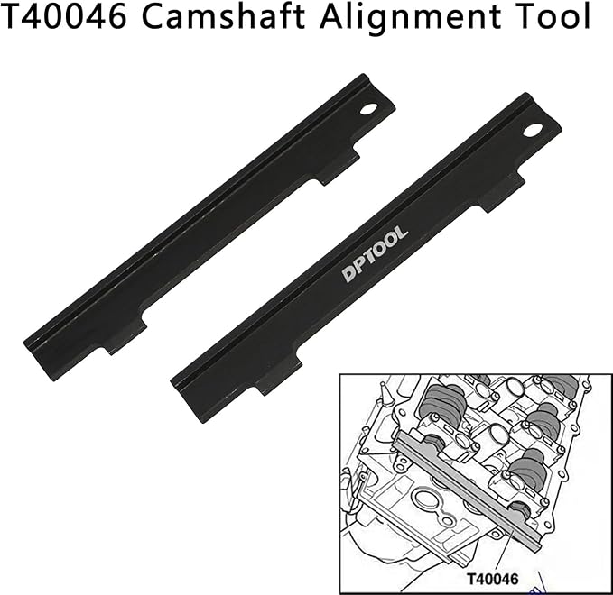 DPTOOL Camshaft Alignment Crankshaft Timing Tool Compatible with Audi VW 4.2 V8 Engine T40046 T40047 T3242 T40058