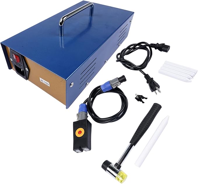 1380W PDR Induction Heater Machine Hot Box, 1.38KW Car Body Paintless Dent Repair Kit, 110V Magnetic Dent Removal Tool, for Auto Repair Shops