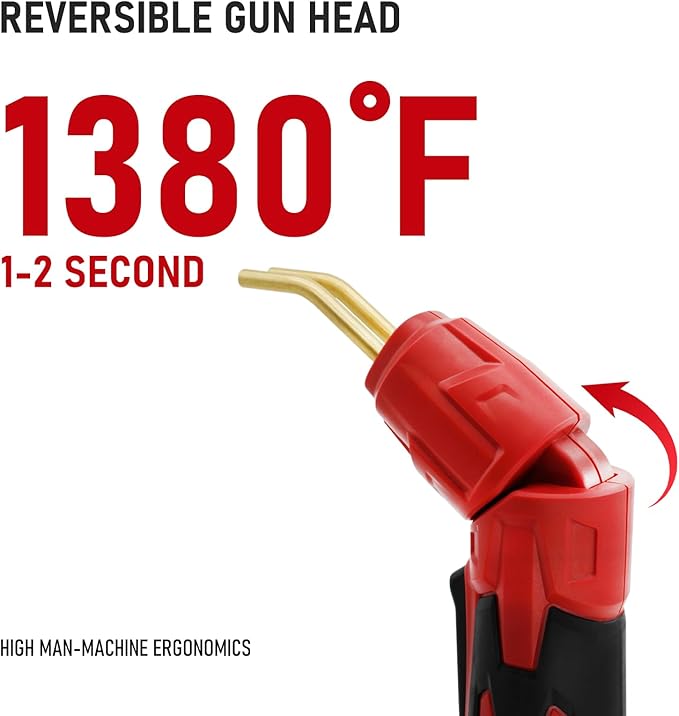 RX WELD 2 in 1 Plastic Welder Welding Kit, 400PCS Hot Staples Repair Kit For Car Bumper Cracks, Kayaks, Plastic Toys