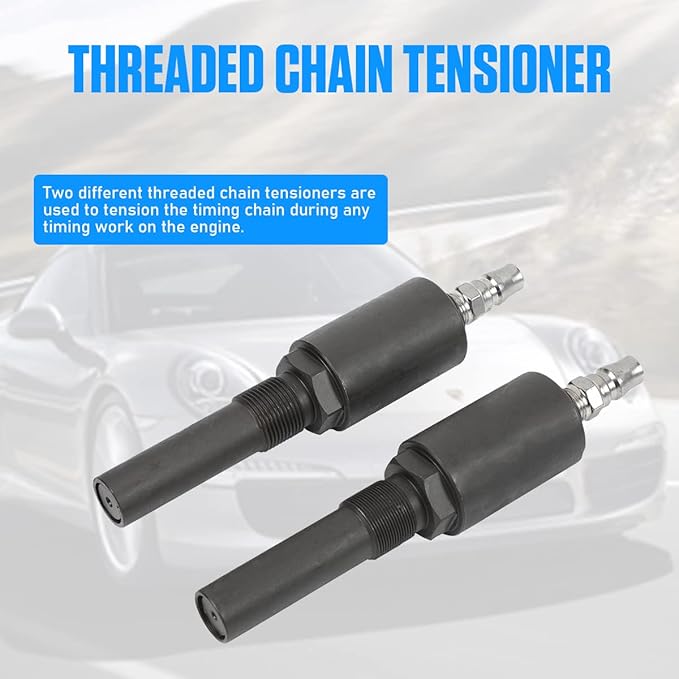 CMTOOL Engine Camshaft Tensioning Locking Alignment Timing Tool Kit Compatible with Porsche Cayenne Panamera V8 4.5L 4.8L V6 3.6L, Timing Belt Tensioner Locking Tool Compatible with Audi Q7 9678/9595