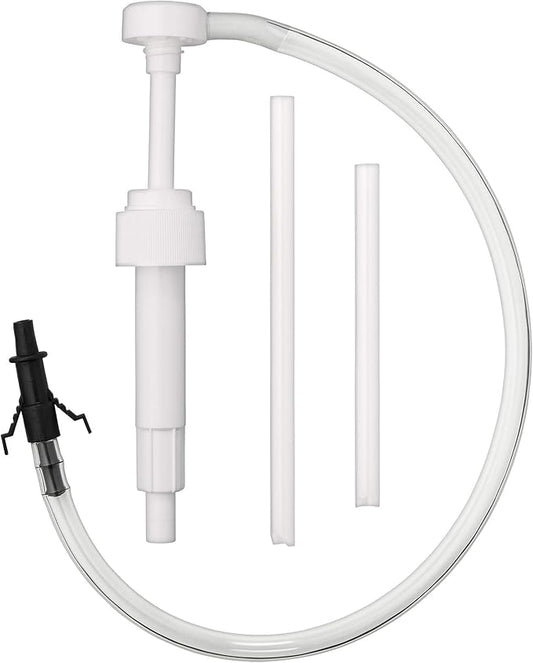 Slippery Pete - Fluid Pump for Standard Quart Bottles - 8cc per Pump Stroke and 3rd Hand Adapter, Transfer Gear Oil, Transmission and Differential Fluid (28mm)