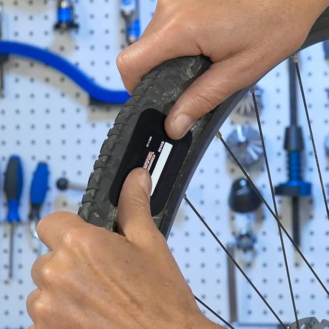 60 Pieces Tire Patches Heavy Duty 2.6 x 3.2 inche 3.4 x 4.8 Inche, Rubber Tire Patches Radial Tire Repair Patch Tire Plug Kit Emergency Repair Tool for Puncture Car Truck Bus Tractor Vehicle