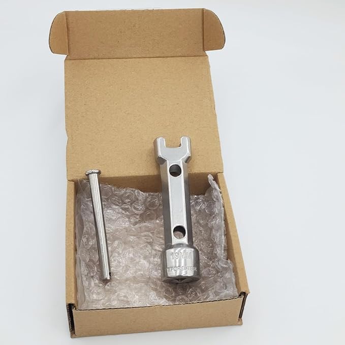 3/4" (19 mm) Strut Channel Impact Socket – 1/2" Drive Hexagonal Prism Design for Deep Channel (2-7/16" & 3-1/4") – Marine-Grade Stainless Steel, Cold-Forged, Corrosion-Resistant