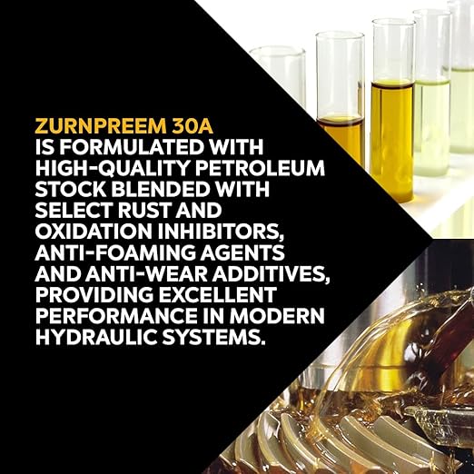 Zurnpreem 30A Premium AW 68 Hydraulic Fluid, 55 Gallons