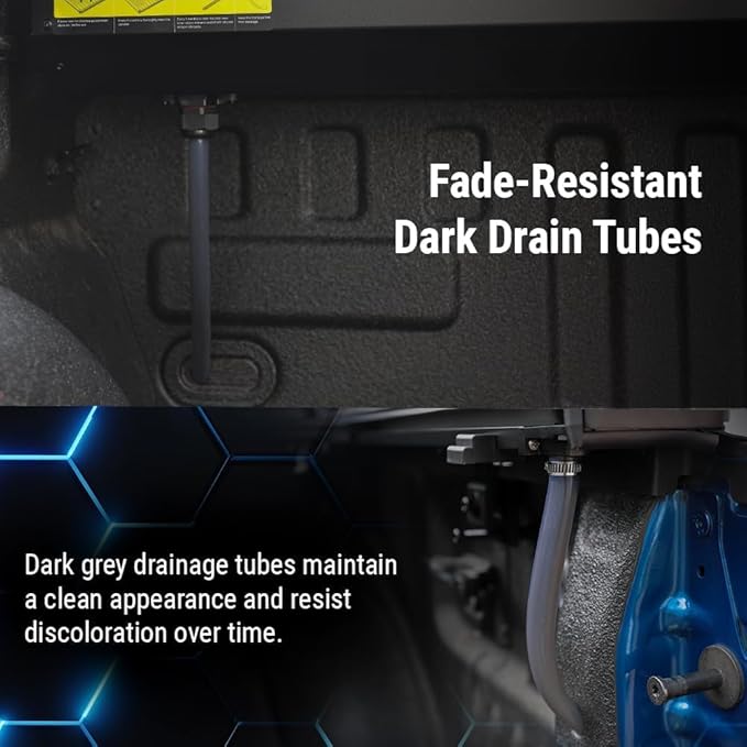 Syneticusa AR Automatic Retract Hard Tonneau Cover Fits 2008-2026 Ford F-250/350 Super Duty 6' 10" (81.8") Truck Bed Waterproof Off Road Retractable