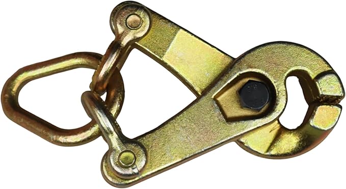 3T Auto Body Repair Tools Scissor Clamp Puller Serrated Jaw Pulling Tool (Scissor Clamp) 2.7KG, Gold