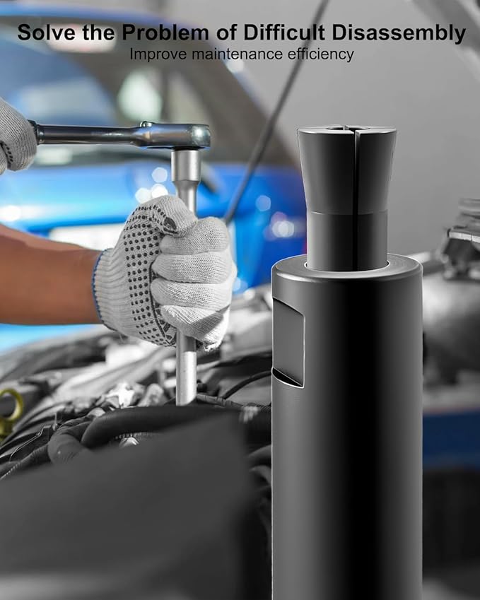 in-Line Dowel Pin Puller Master Set Replace 95400, Dowel Dismantling Tool Includes Both SAE and Metric Collets