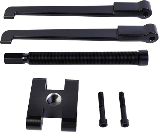 Lower Unit Bearing Carrier Puller Tool for Outboard and Sterndrive Gearcases 115HP and Above, Adjustable Arm Design for Precise Fit and Easy Removal (Black)