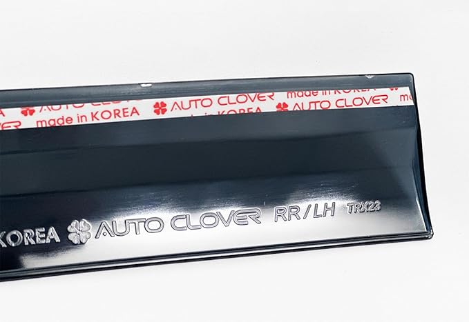 AUTOCLOVER Smoked Window Visor Sun Rain Vent Guard 4p for 2024 Trax, E291