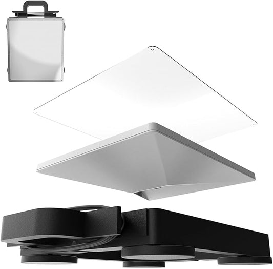 starlink mini Magnetic Mount – Magnetic Quick Release for RVs, Vans, Boats – UV Resistant, High Temp Durable, 400 lbs Strong Hold – Starlink Mini Roof Mount Kit (ECX761)