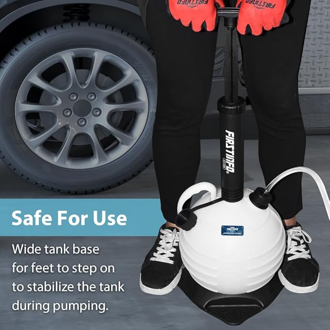 FIRSTINFO A1116H 6L Manual Oil Vacuum Extractor | 59 Inch Tube | TAIWAN