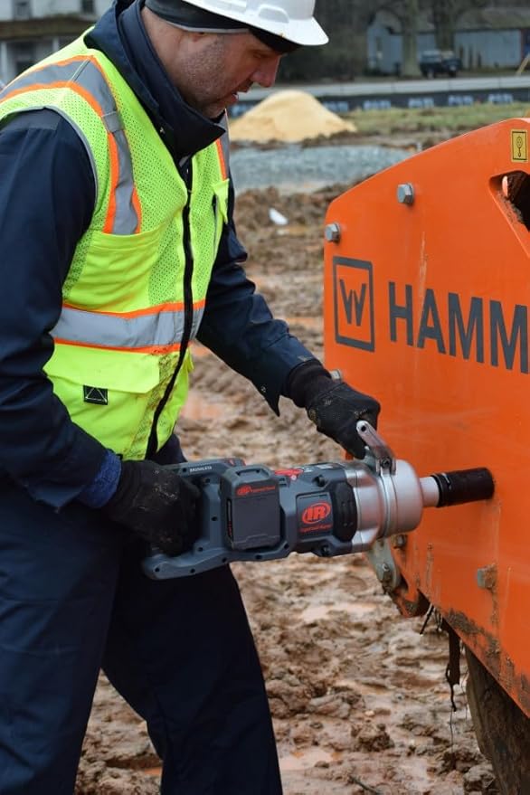Ingersoll Rand W9491 20V High-torque 1" Cordless Impact Wrench, 2600ft-lbs Nut-busting Torque
