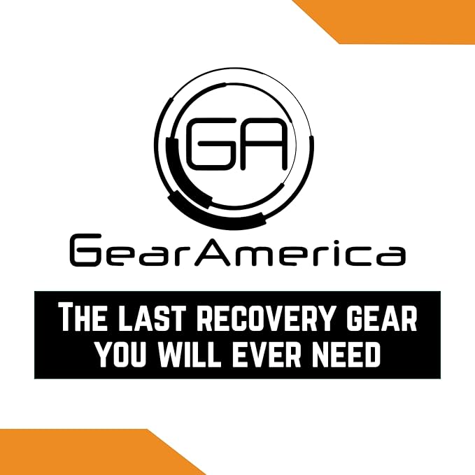 GearAmerica 2"x2" Uber Hitch Receiver - Heavy Duty Steel for Class 4 Vehicles - Safe and Strong Anchor Point for 4x4s, Trucks, and SUVs - 10 Ton WLL, 20 Ton MBS - Black