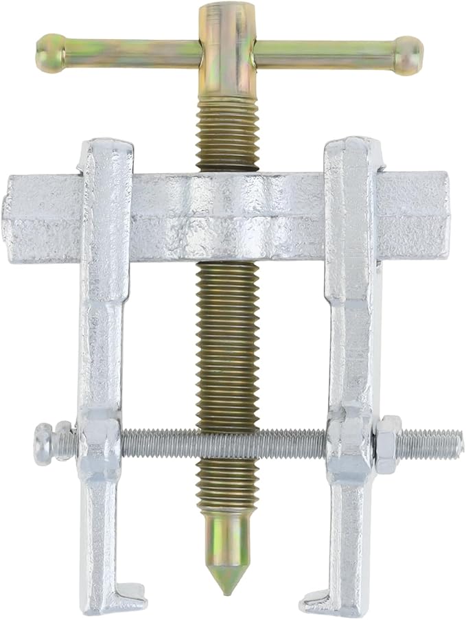 ChgImposs 2 Inch 2 Jaw Bearing Puller Tool, Adjustable Carbon Steel Gear Pulley & Flywheel Remover Kit for Motorcycle, Car & Machine Use