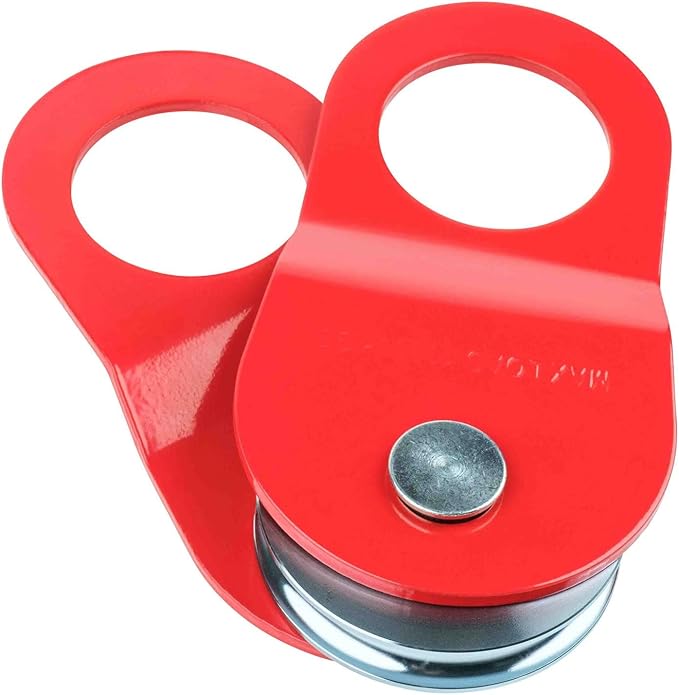 Mytee Products 10 Ton Winch Snatch Block for Recovery - 22000 lbs Off Roading Snatch Block Pulley for Synthetic Rope, Towing, Hauling - Offroad Recovery Accessory for Truck ATV SUV UTV