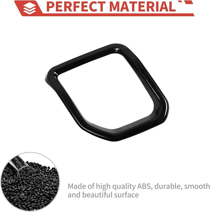 Grill Inserts Grille Guards Trim Exterior Accessories Compatible with Jeep Compass 2021+ Trailhawk/Limited/Latitude/Altitude/Sport(Black)